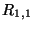 $R_{1,1}$