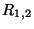 $R_{1,2}$
