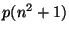 $p(n^{2}+1)$