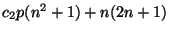 $c_{2}p(n^{2}+1)+n(2n+1)$