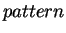 $pattern$