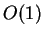 $O(1)$