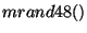 $mrand48()$
