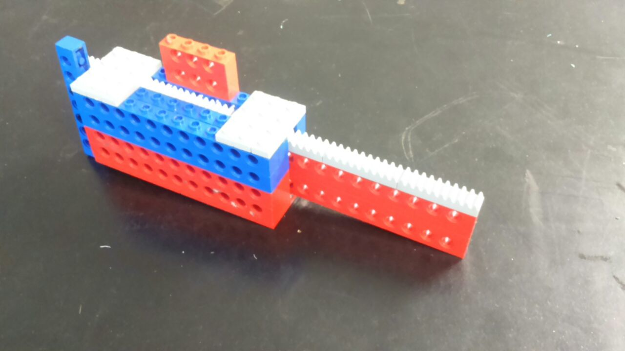 Primeira versão da junta prismática