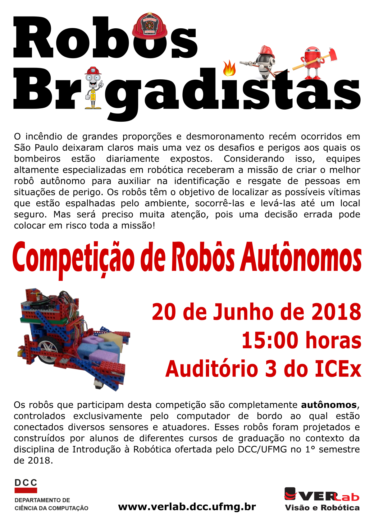Competição - Robôs Brigadistas