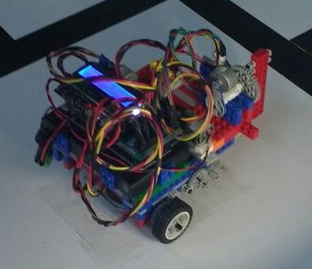 Robô antes da competição