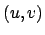$ (u, v)$