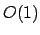 $ O(1)$