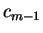 $c_{m-1}$