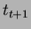$t_{t+1}$