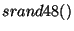 $srand48()$