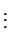 $\textstyle \vdots$
