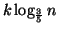 $\displaystyle k\log _{\frac{3}{5}}n$