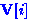 $\ensuremath{ {\mathbf V} } [i]$